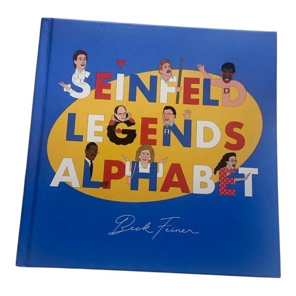 Seinfeld Other - Seinfeld Legends Alphabet Book by - Blue and Yellow